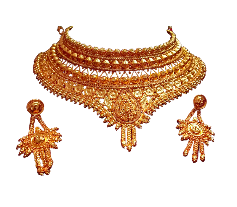 Gold Jewelry Set